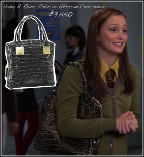 blair waldorf louis vuitton bag|Sang A River Tote in African Crocodile .